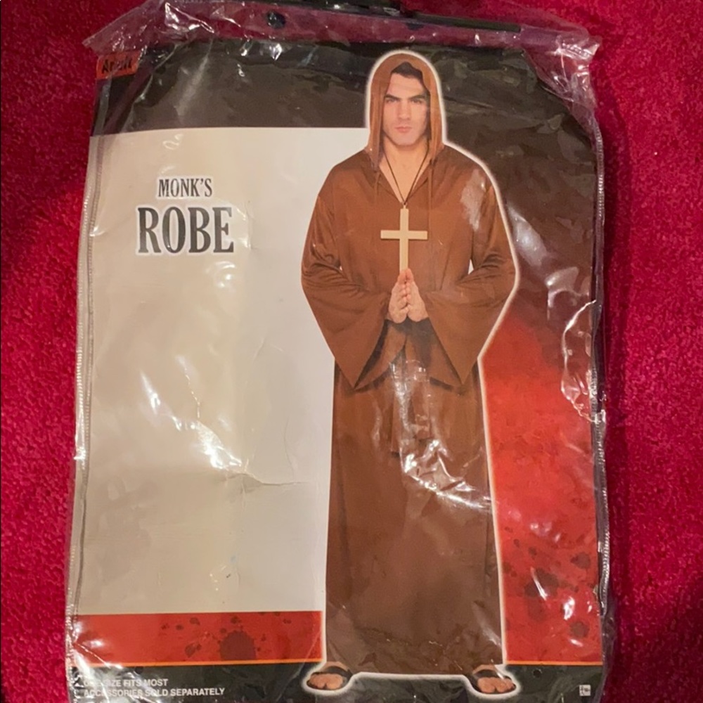 Monk’s costume with cross/ Halloween LSize